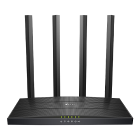 Router Wireless TP-Link Archer C6U AC1200 Dual-Band OneMesh Beamforming ArcherC6U TP-LINK - 1